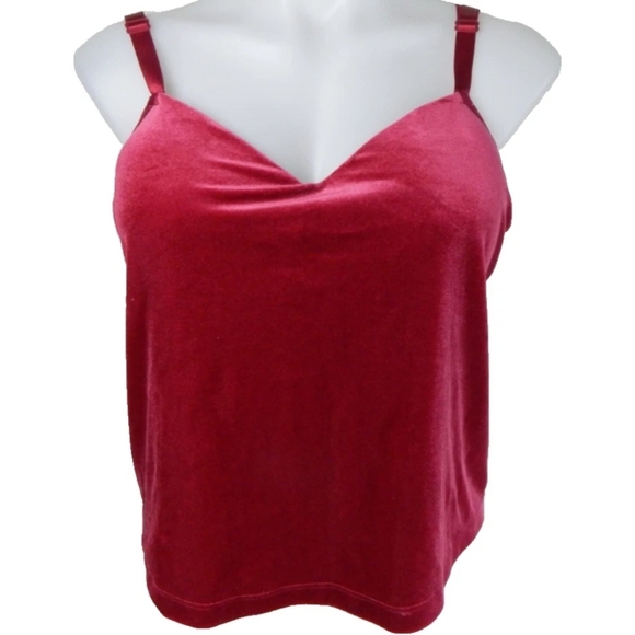 Torrid Vintage y2k Velvet Camisole Bra Top - Picture 1 of 4